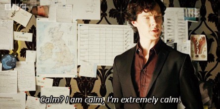 Calm Sherlock
