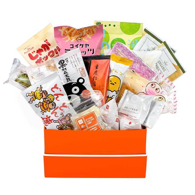Japanese snacks box
