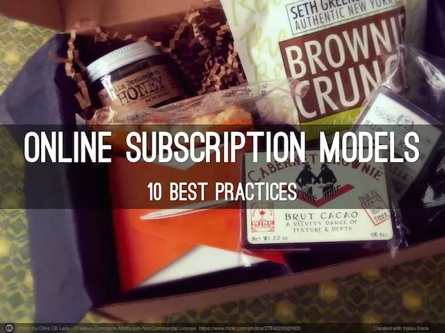 10 Best Practises For Online Subscription Models