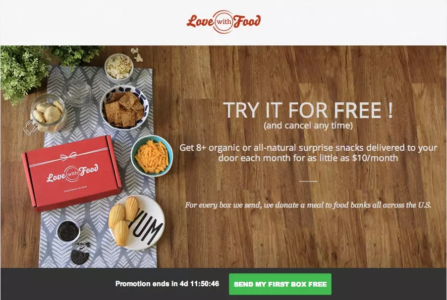 Lovefood Free Giveaway