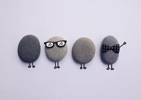 funny pebbles 