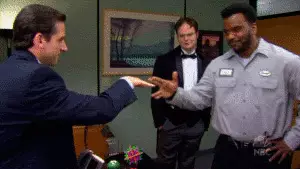 funny handshake