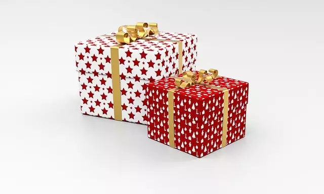 wrapped presents