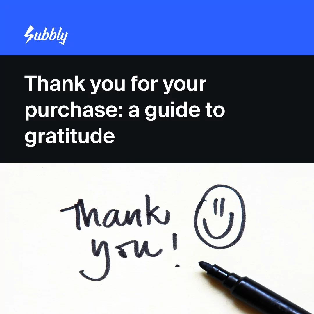 Top tips on thank you notes